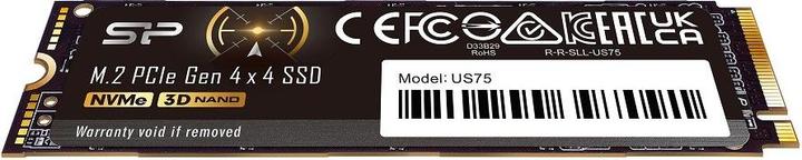 Image du produit Silicon Power SSD US75 2TB M.2 PCIe NVMe (2000 Go, M.2 2280)
