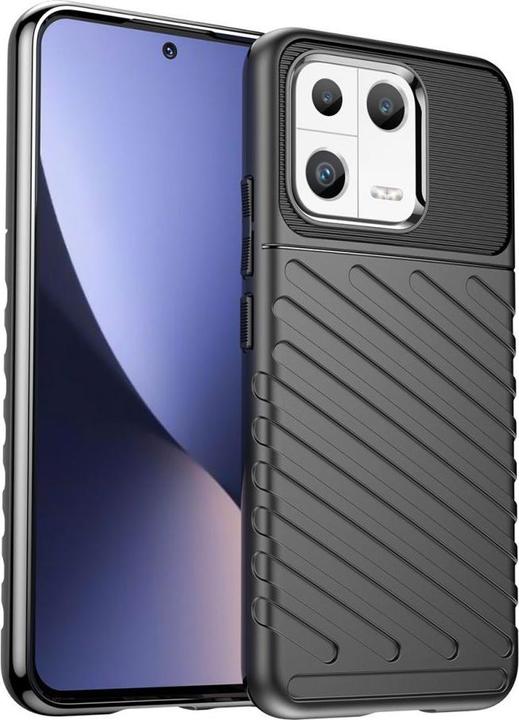Produktbild Hurtel Thunder Case Hülle für Xiaomi 13 Silikon Armor Case schwarz (Xiaomi 13)