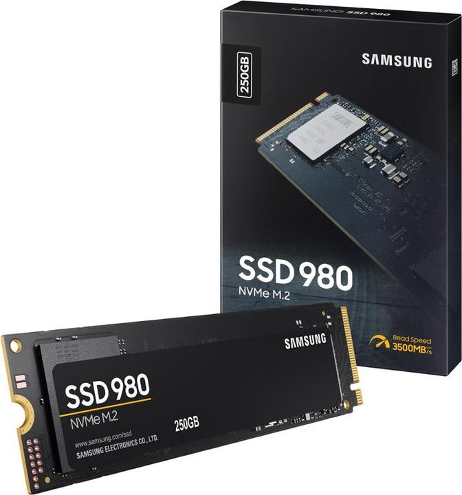 Actual product image Samsung 980 (250 GB, M.2 2280)