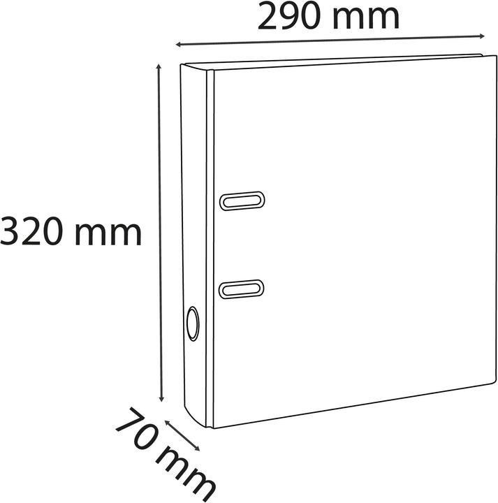 Actual product image Exacompta Ordner (A4, 70 mm, 1 Piece)