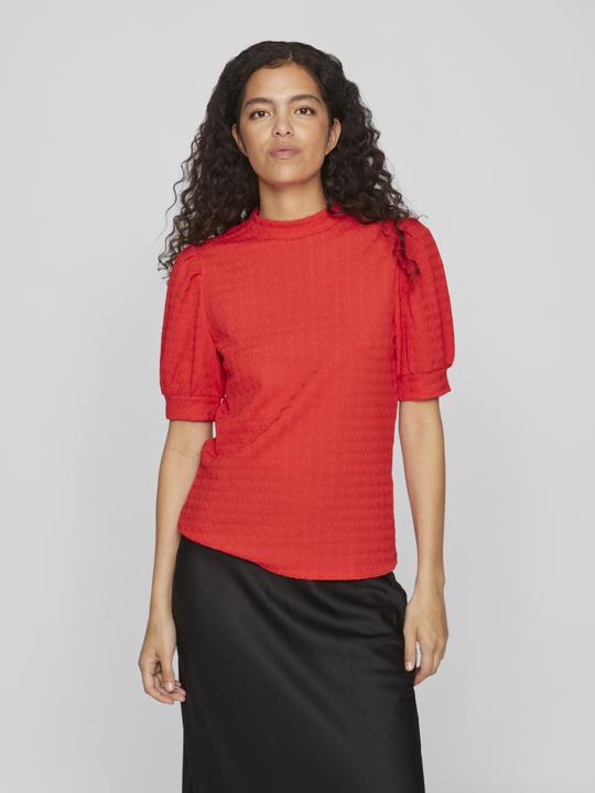 Produktbild Vila High Neck Oberteil mit kurzen Ärmeln (M)