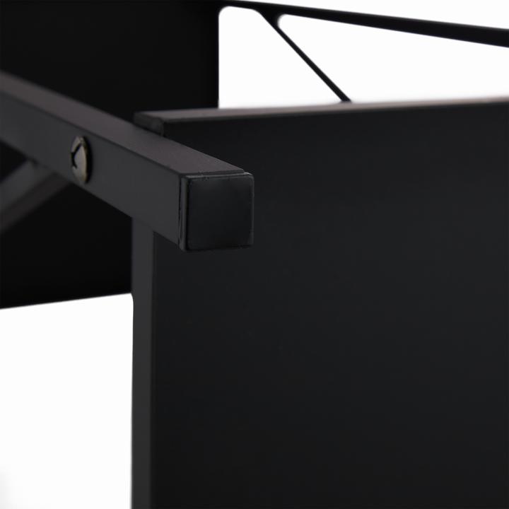 Image du produit Relaxdays Étagère à bois pour cheminée (34 x 25 x 80 cm)