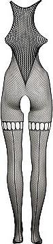 Immagine prodotto Le Désir Net High Neck Bodystocking (Taglia unica)