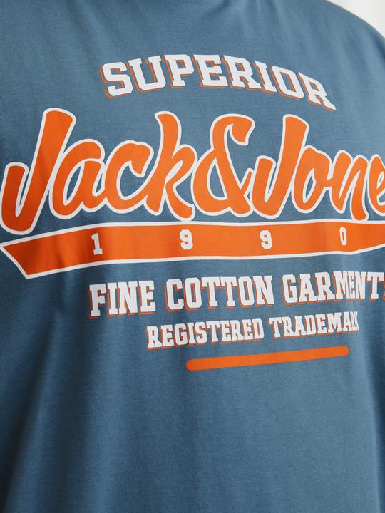 Produktbild Jack & Jones Jjelogo Tee Ss O-Neck 2 Col Aw24 S Pls (7XL)