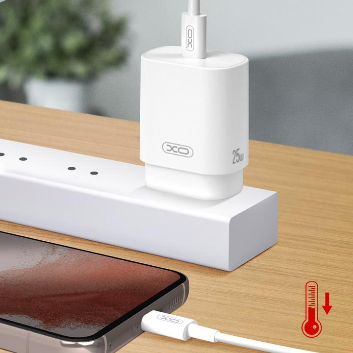 Immagine prodotto xO Caricatore di rete Power Delivery USB-C + cavo USB-C (25 W)