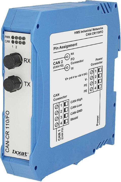 Produktbild Ixxat 1.01.0210.11020 CAN-CR110/FO CAN/CAN-FD Repeater 1St.