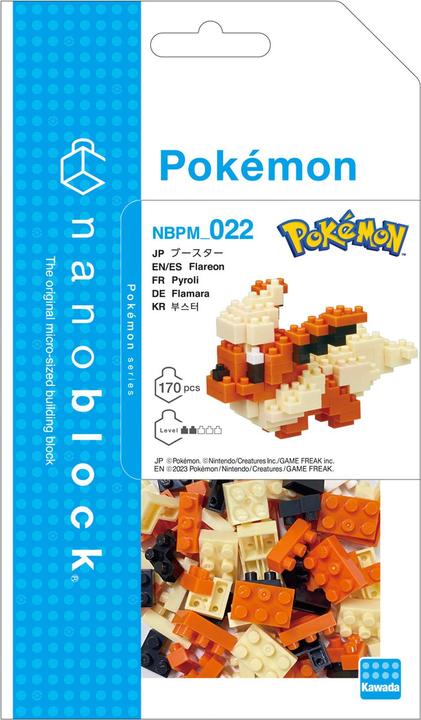 Image du produit Nanoblock Pokémon Flareon