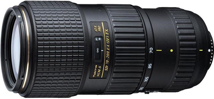 Image du produit Tokina AT-X 70-200mm f/4 PRO FX VCM-S, Nikon (Nikon DX, Nikon F, Plein format)