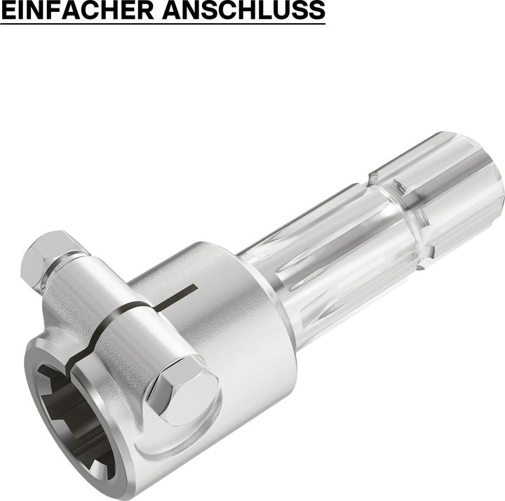 Produktbild Wiltec Zapfwelle 175mm Buchse Keilwellenaufnahme 1 3/4" Z6 für Ausgangswelle 8-32x38x6 (Traktorzubehör)