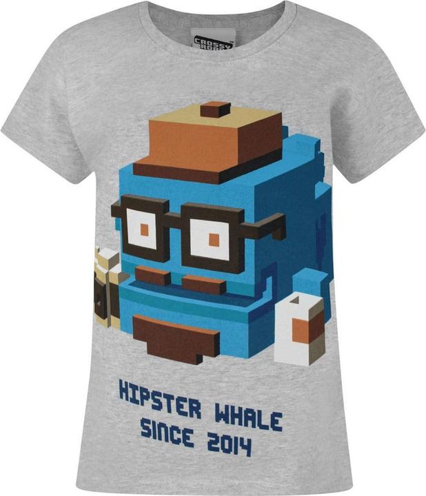 Immagine prodotto Crossy Road Maglietta ufficiale manica corta Hipster Whale - Bambino (164)