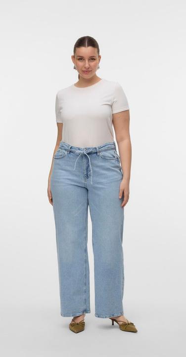 Actual product image Vero Moda VMCTESSA Hohe Taille Weiter Beinschnitt Jeans Weit geschnitten (54)