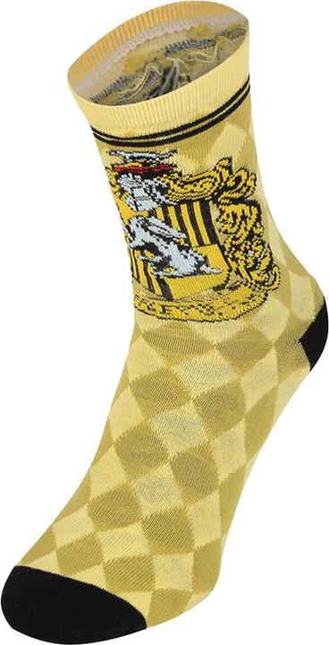 Actual product image Unisex Adult Hufflepuff Socks (L/XL)