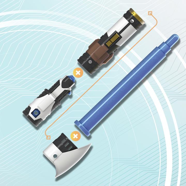 Actual product image Hasbro Lightsaber Forge Obi-Wan Kenobi