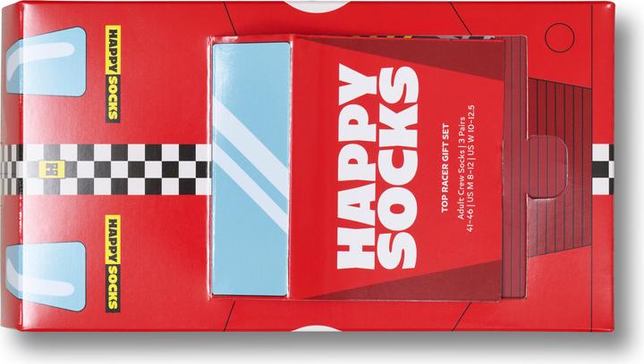 Produktbild Happy Socks 3-Pack Top Racer Socks (3er Pack, 41 - 46)