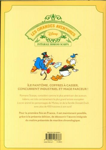 Actual product image Les grandes aventures : intégrale Romano Scarpa (French, Scarpa Romano, 2024)