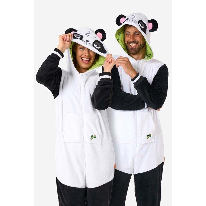 Actual product image OppoSuits Panda Onesie (XS)