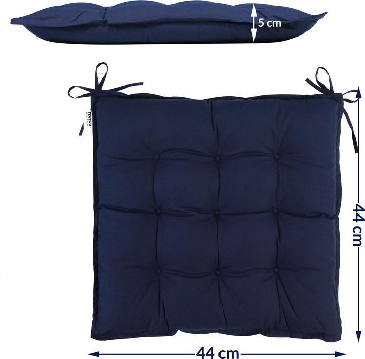 Image du produit Detex Coussin chaise (41 x 41 x 5 cm)