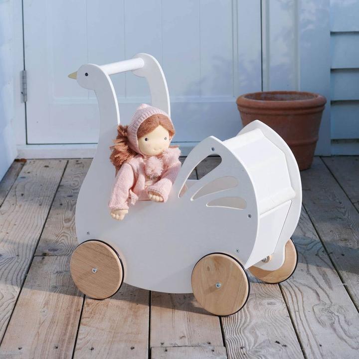 Immagine prodotto Tender Leaf Toys Carrozzina per bambole Swan