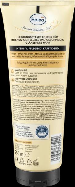 Actual product image dm BaleaProfessional Shampoo Oil Repair Intensive (Liquid shampoo)