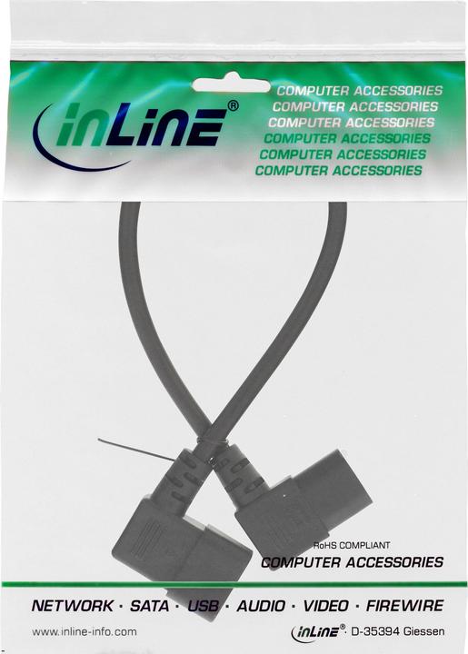 Produktbild InLine Netzkabel Kaltgeräteverlängerung (5 m)