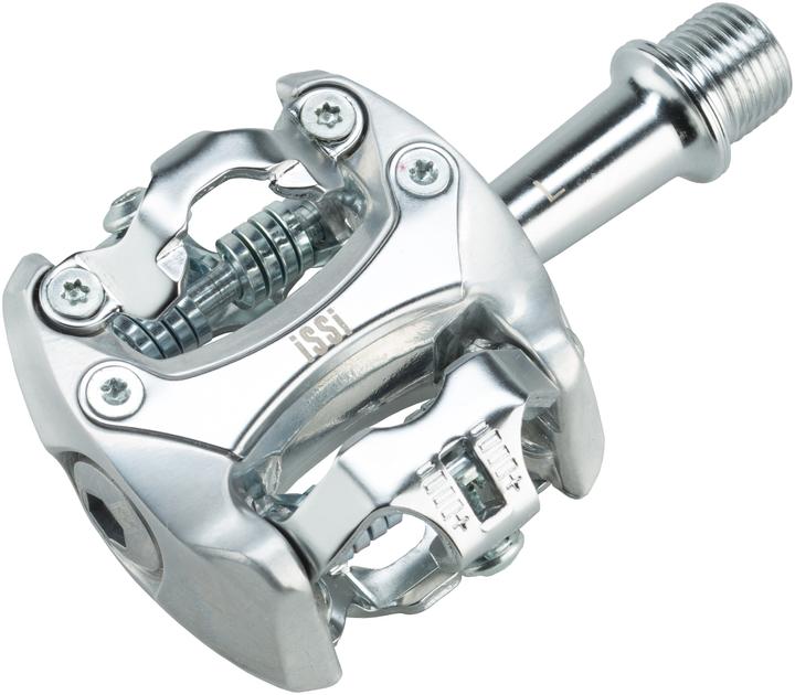 Produktbild iSSi Flash III Pedal SPD (Triple Bearing). Silver Dollar.