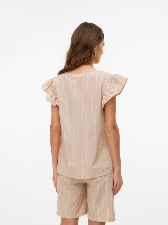 Image du produit Mamalicious Normal geschnitten V-Ausschnitt Top Bluse (S)