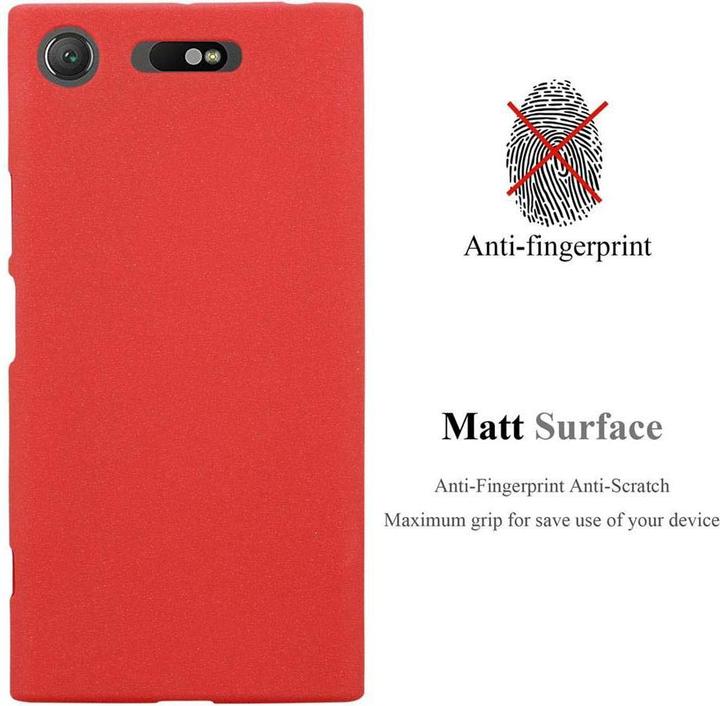 Actual product image Cadorabo Bumper TPU Frosted (Sony Xperia XZ1)