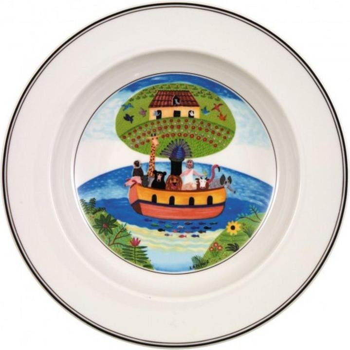 Suppenteller Arche Noah Design Naif (1 x, 21 cm)