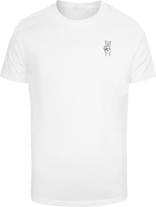 Actual product image Mister Tee Peace Hand Tee - 159505 (5XL)