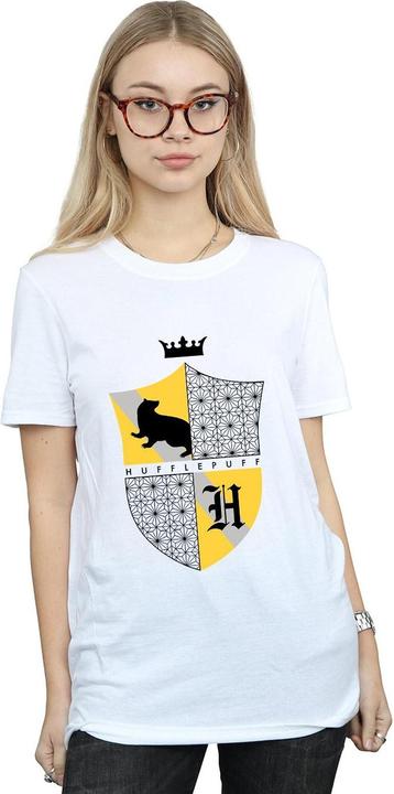 Immagine prodotto Hufflepuff Shield Maglietta Ampia Donna (XL)