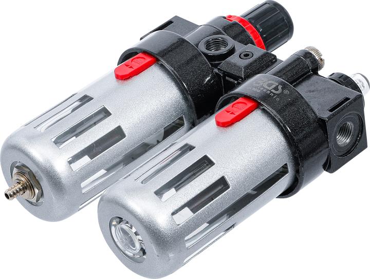 Immagine prodotto BGS Unità di filtraggio e lubrificazione dell'aria compressa con regolatore di pressione
