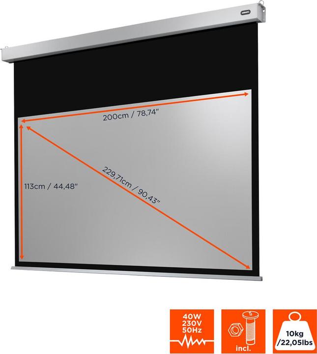 Produktbild Celexon Motor Professional Plus (81", 16:9)