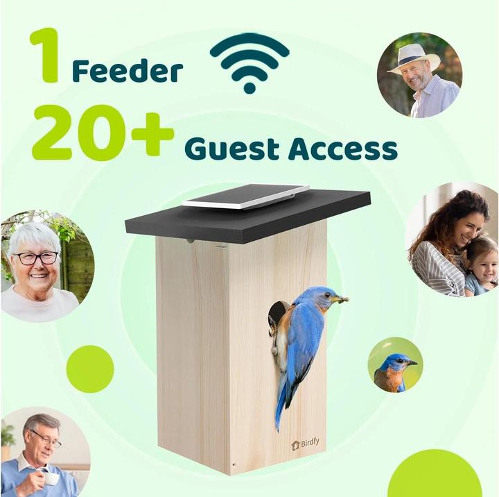 Actual product image Netvue Vogelhaus Nistkasten mit Kamera und Solar