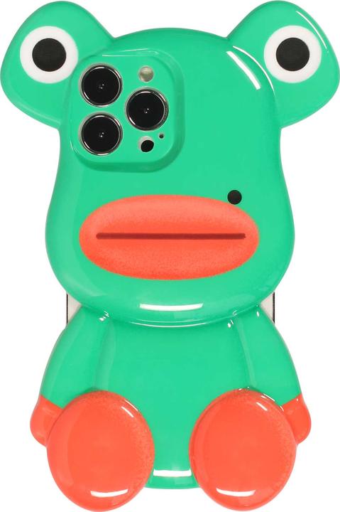 Produktbild PhoneLook Hülle Lustiger 3D Frosch mit Leberfleck (Apple iPhone 13 Pro Max)
