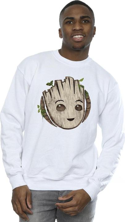 Produktbild I Am Groot Wooden Head Sweatshirt (XL)