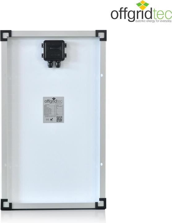 Produktbild Offgridtec OFF 3-01-001530 - Solarpanel, Mono, 12 V, 30 W (30 W, 2.50 kg)