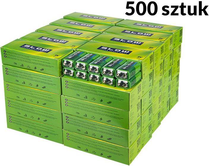 Actual product image Blow 82-571# Battery shock extra large 9v 6f22 (500 pcs.)