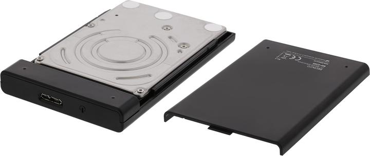 Actual product image Deltaco external hard drive enclosure, 2.5 "SATA HDD (2.5")