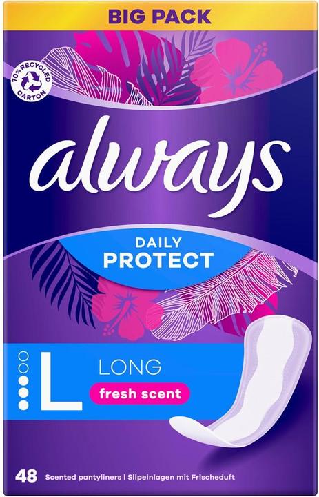 Image du produit Always Daily Protect Long (48 x, Panty liners)
