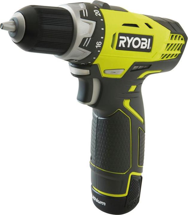 Immagine prodotto Ryobi Trapano e avvitatore a batteria R12DD-L13S (Batteria ricaricabile)