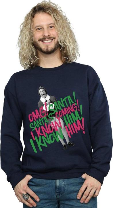 Immagine prodotto Elf Santa's Coming Felpa Uomo (XXL)
