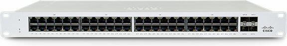 Cisco Meraki PoE+ Switch MS130-48X 52 Port, SFP Ports: 0 (48 Ports)