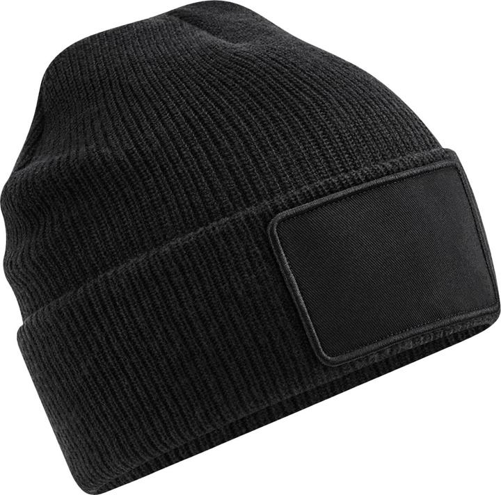 Beechfield Mütze Abnehmbarer Aufnäher (One Size)