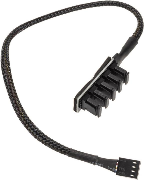 Actual product image Akasa Flexa FP5H PWM Splitter Hub