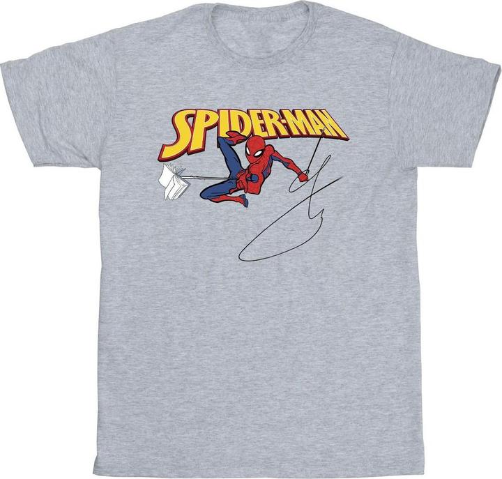 SpiderMan With A Book TShirt