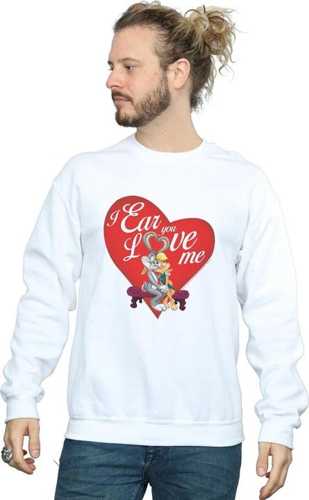 Image du produit Looney Tunes - Sweat BUGS BUNNY AND LOLA VALENTINE'S DAY LOVE ME - Homme (S)
