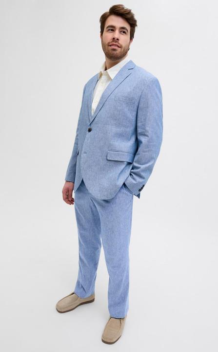 Image du produit Jack & Jones Plus Size Regular Fit Anzug Einreihiger Blazer und Hose (62)
