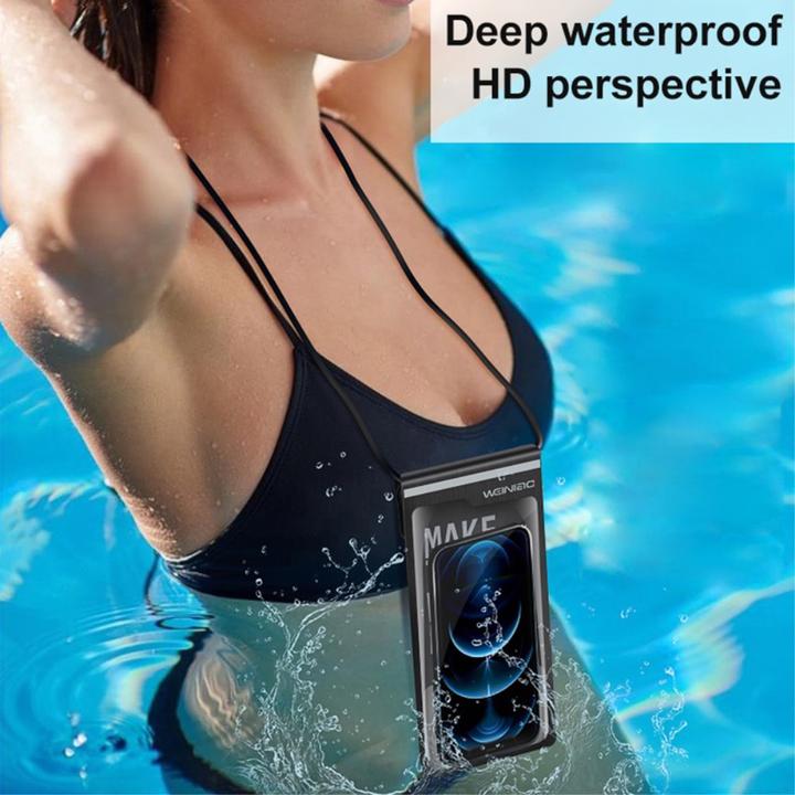 Actual product image Ueli Express Universal waterproof smartphone mobile phone pouch protective cover (Universal)