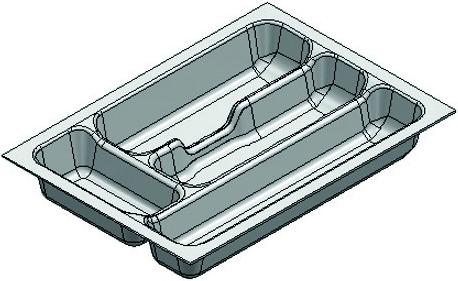 Actual product image Agoform Cutlery inserts standard