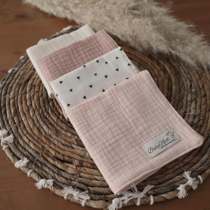 Produktbild Baby-Nest Mulltücher 4er Set aus Premium Musselin Candy